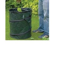LARGE HEAVY DUTY POP UP GARDEN BIN BAG WASTE RUBBISH LEAVES BAG SACK HANDLES