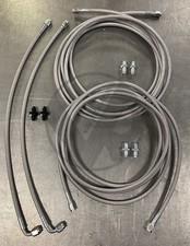 Stainless Rear Brake Line Replacement Kit For 96-00 Honda Civic Wrear Drum