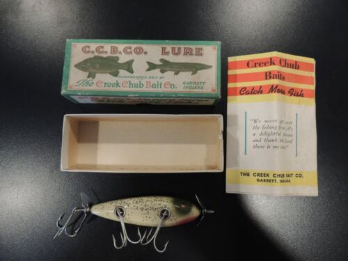 U9952 PR CREEK CHUB DARTER WOODEN FISHING LURE | eBay