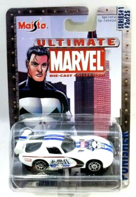 Punisher Diecast Dodge Viper G12 Ultimate Marvel Series #1 Maisto #2 of 25 (G24)