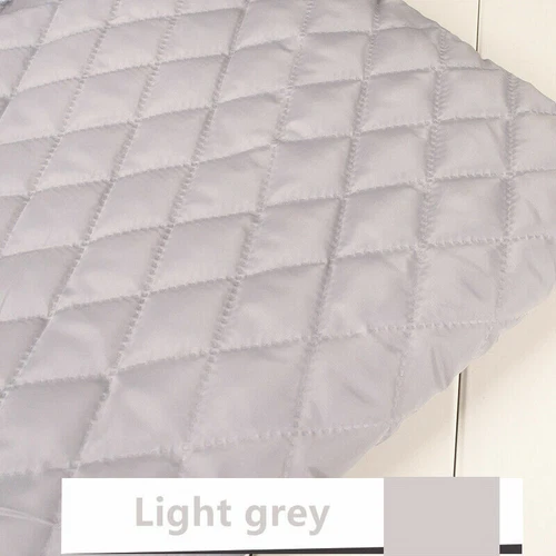 1 Meter Quilted Padded Fabric Lining Cloth Thick Cotton for Coat Jacket Pants - Picture 14 of 37