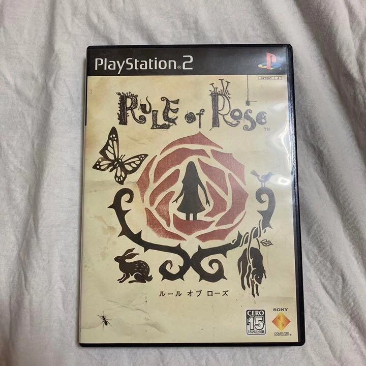 PS2 RULE OF ROSE Japanese Ver. Sony PlayStation 2 Very Rare used
