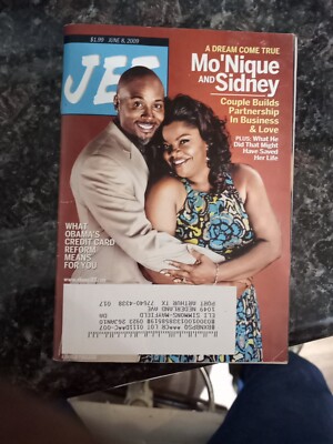 Jet Magazine~June 8 2009~Mo'Nique~Sidney