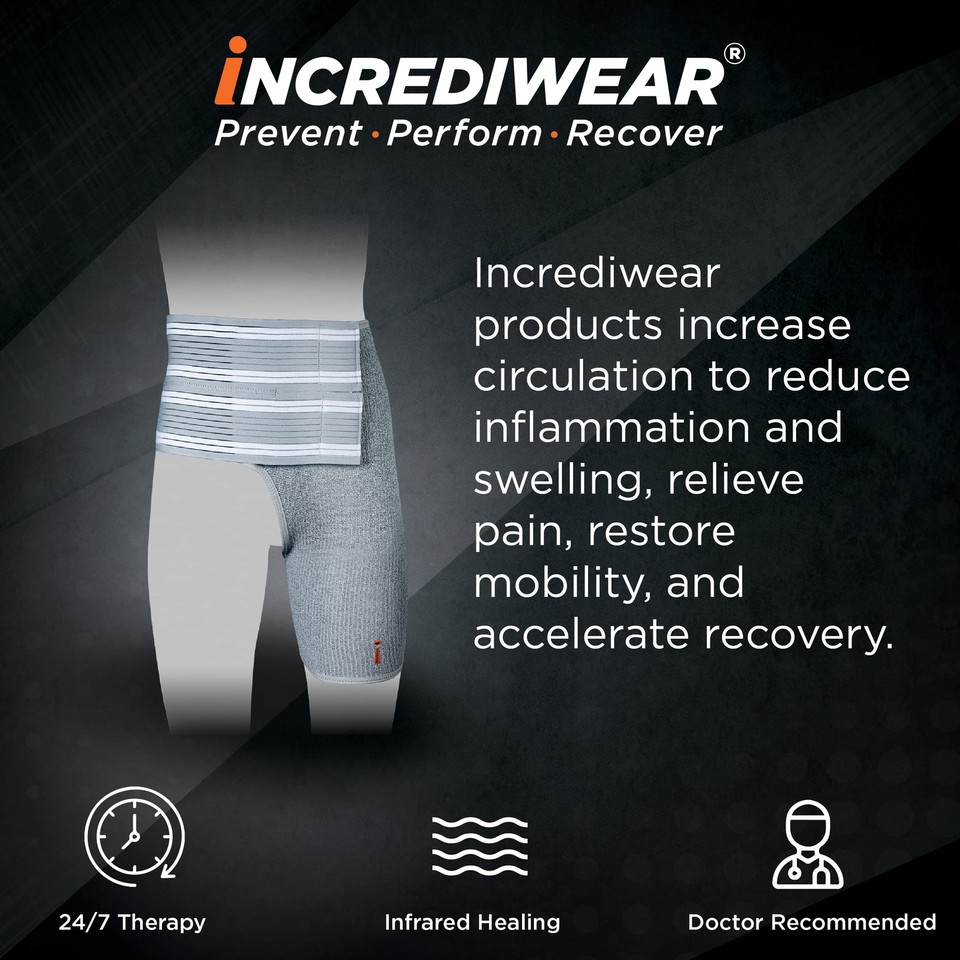 Incrediwear Hip Brace Hip Brace for Women and Men Supports Hip Pain