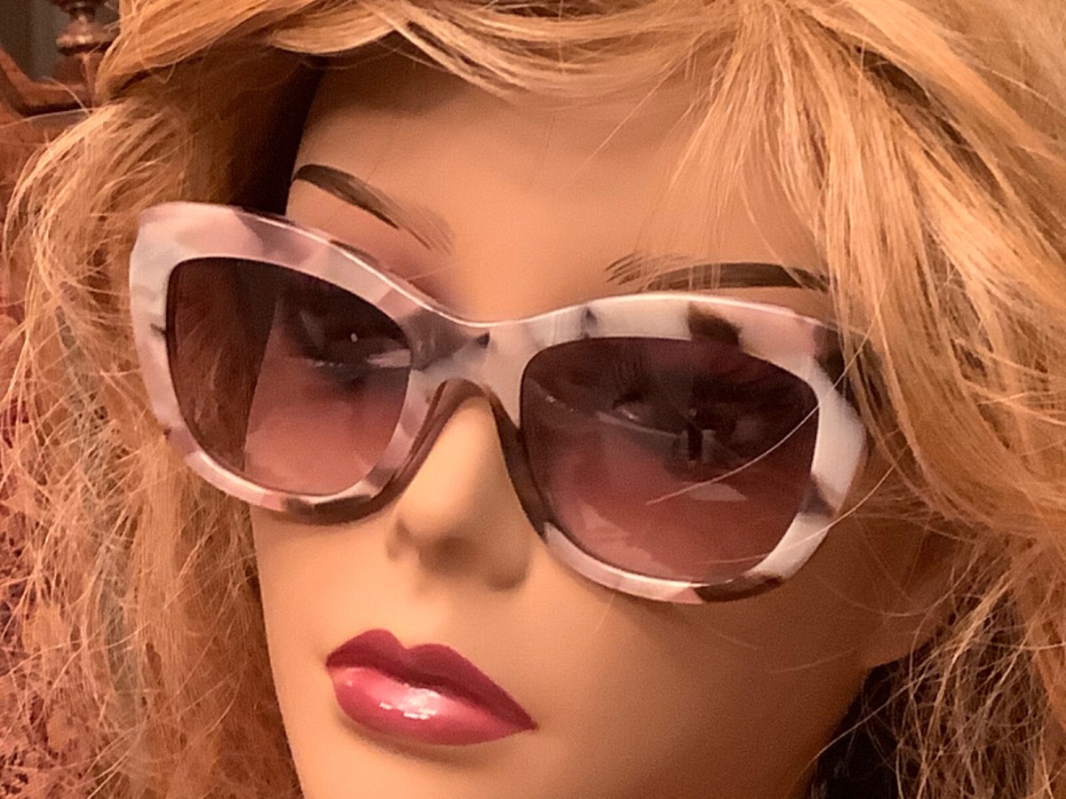 ETRO PINK/BROWN HORN ET644S 618 54mm GORGEOUS SUNGLASS 