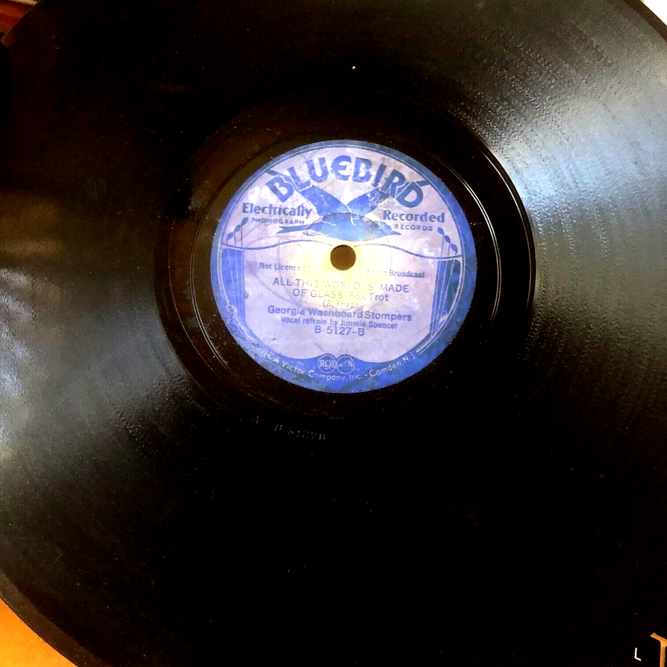 JAZZ WASHBOARD RHYTHM KINGS (full band) Bluebird5127 All World Made of