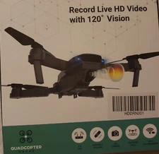 QuadCopter Drone Record Live HD video With 120 Degree Vision