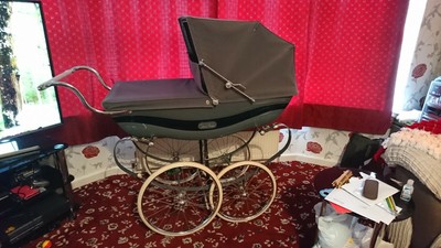 silver cross super burley coach built pram