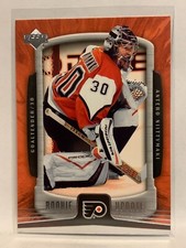 #72 Antero Nittymaki Philadelphia Flyers 2005-06 Upper Deck Rookie Update Hockey