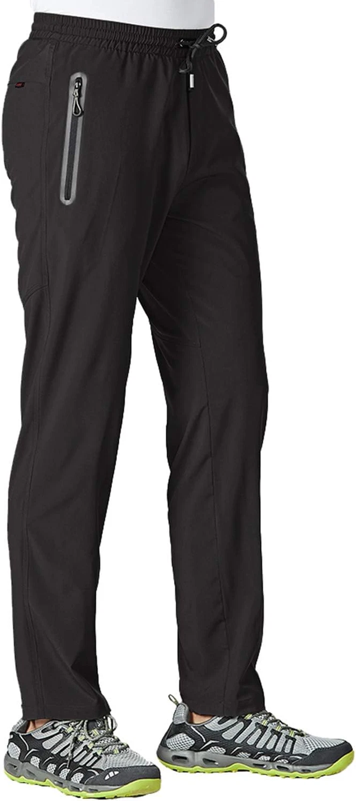 Men'S Lightweight Hiking Travel Pants Breathable Athletic Fishing Active Joggers