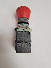 ALLEN BRADLEY CONTACT BLOCK. 800F-X10. WITH PUSH BUTTON.