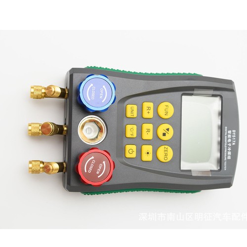 HVAC Vacuum Pressure Temperature Test Refrigeration Digital Manifold Gauge Meter - Picture 4 of 13