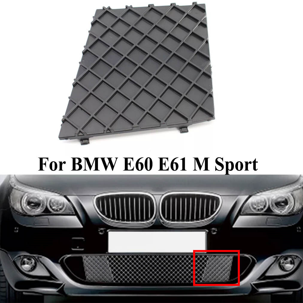 Front Bumper Cover Lower Mesh Grille Left Fit for BMW NEW E60 M Sport 7897186