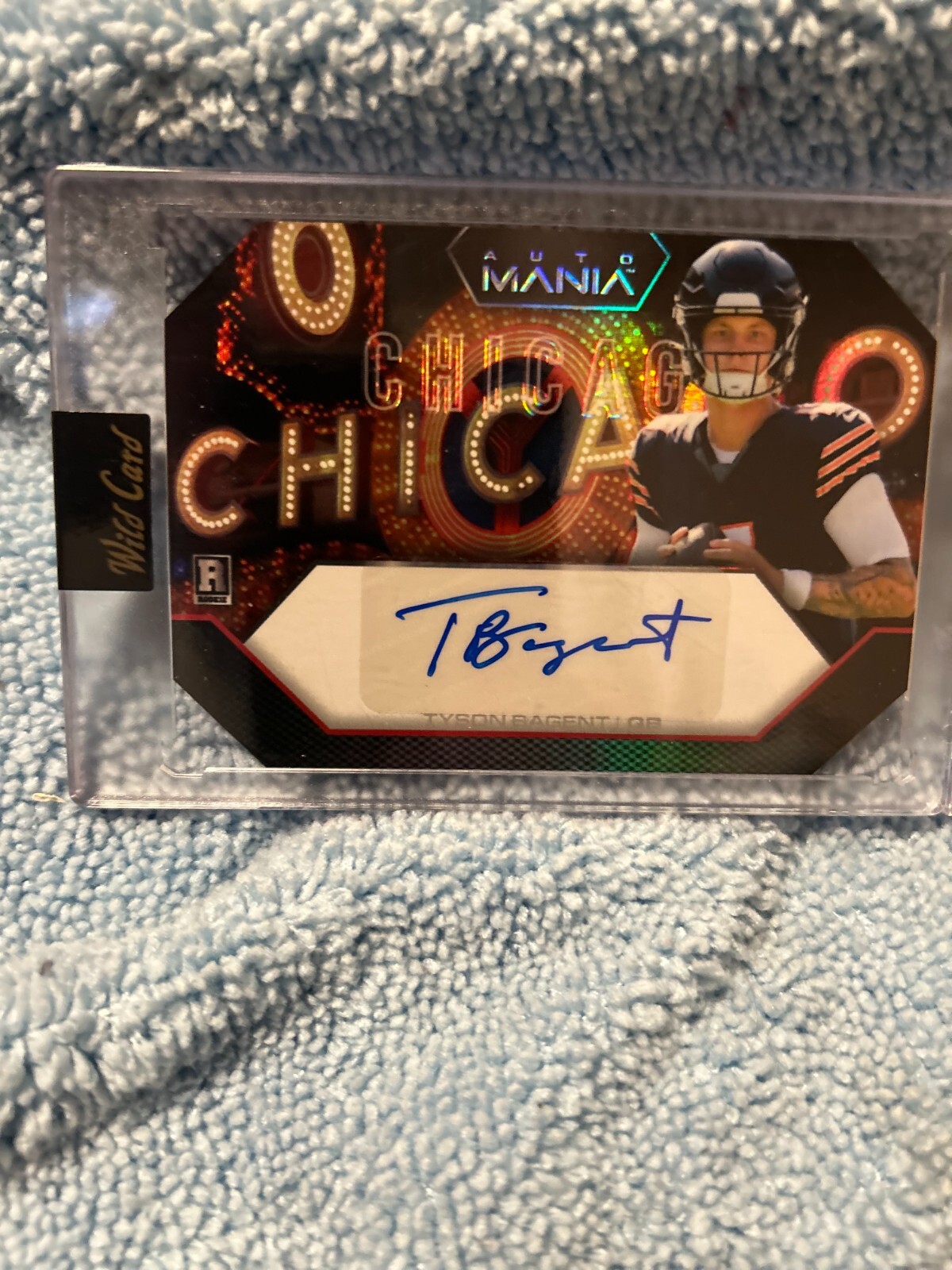 2023 WILD CARD MANIA TYSON BAGENT AUTO ENCASED AMDC-A