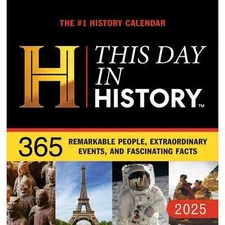 The History Channel This Day in History 2025 Desk Calendar
