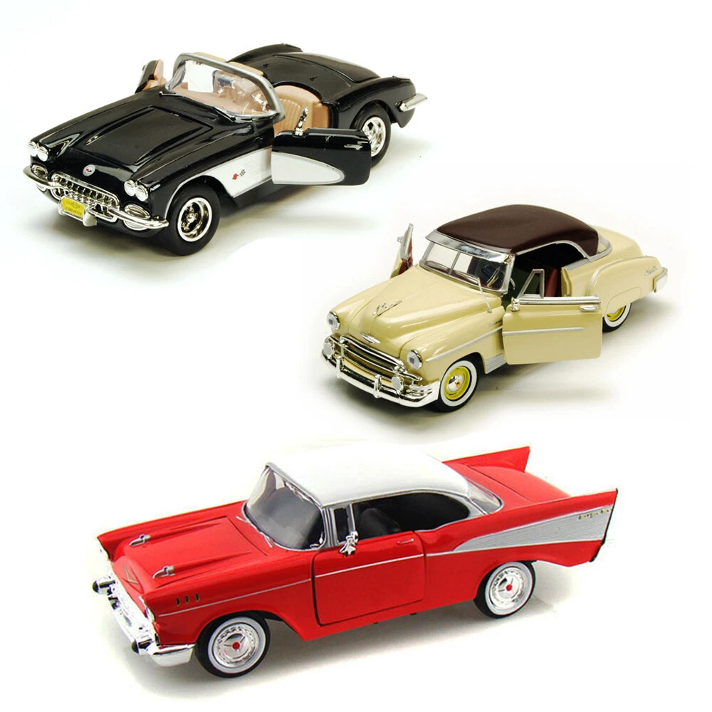Best of 1950s Diecast Cars Set 53 Set of Three 1 24 Scale Diecast Model Cars