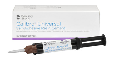 Dent*Sply Calibra Universal Self Adhesive Resin Cement Kit TR Shade 2 x 4.5g