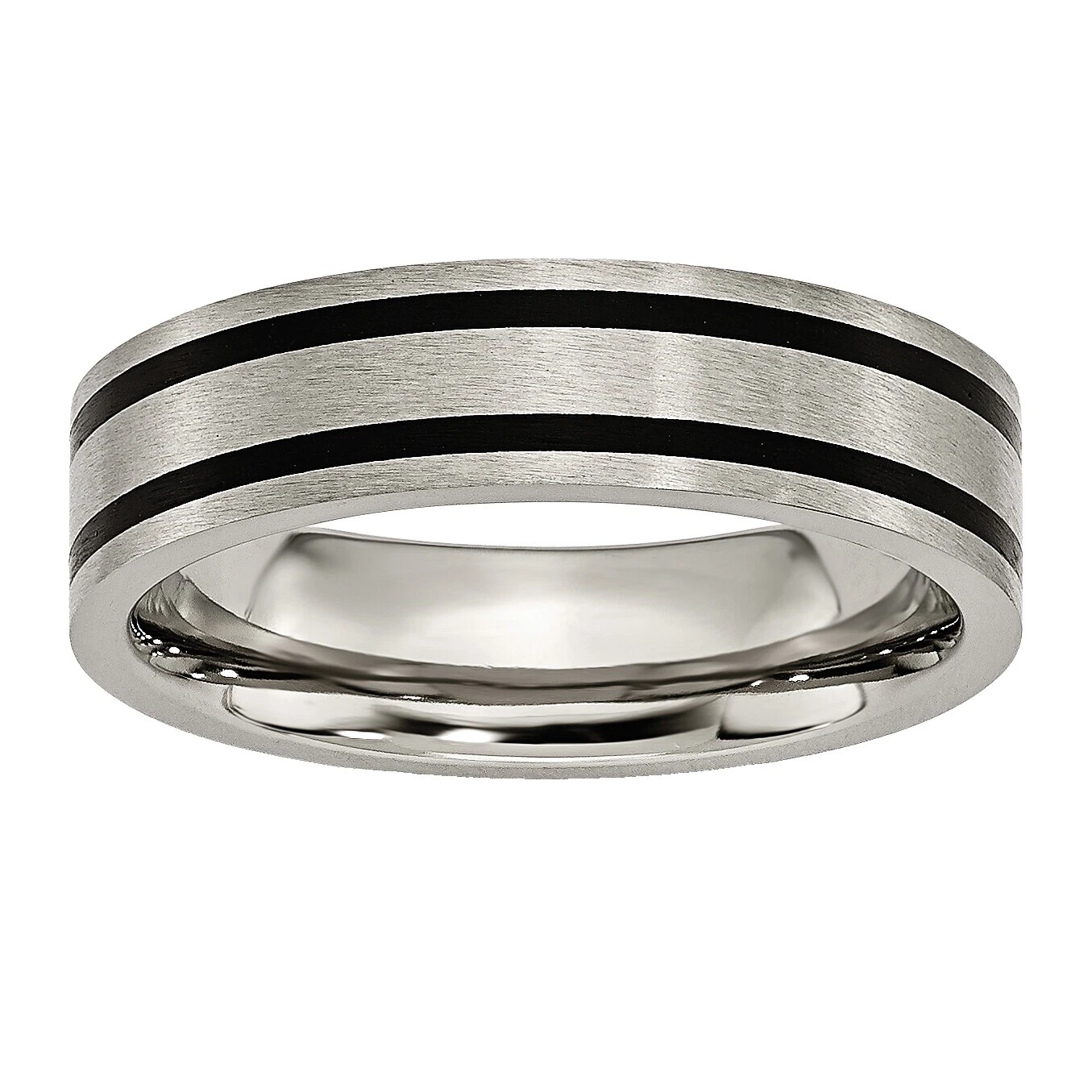 Enamel 7 Ring Titanium Fashion Rings