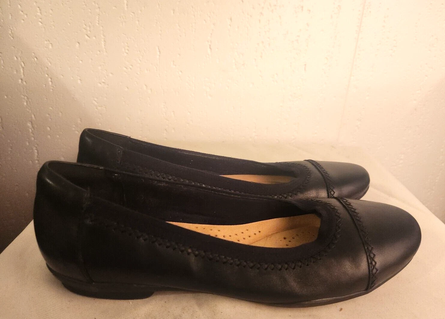 Ballerine Clarks Collection 8 5 M in pelle nera #24