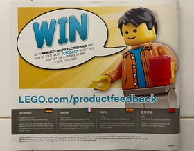 Lego Minecraft 21115 The First Night Instruction Manual Only