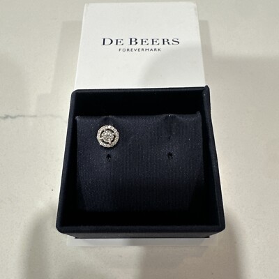 Auth FOREVERMARK Earring Centre of My Universe Diamond, One Earring Only