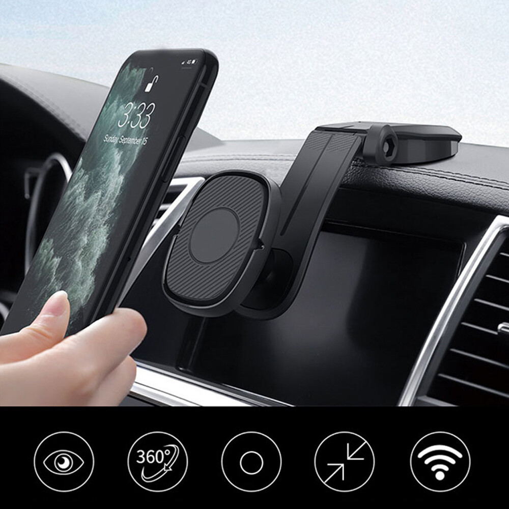 1x Magnetic Car Phone Holder Dashboard Magnet Mount Stand Interior Accessories