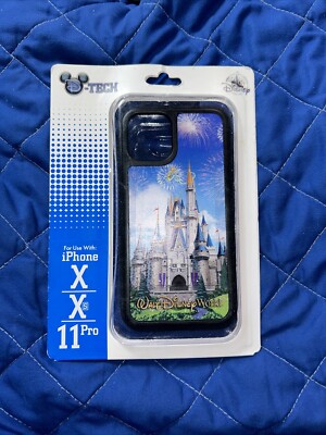 DISNEY D-TECH Cinderella's Castle WDW PHONE CASE FITS iPHONE X, Xs
