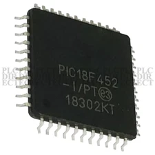 10PCS/ NEW PIC18F452-I/PT QFP-44 FLASH Microcontrollers