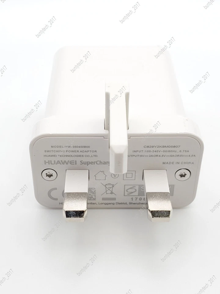 Genuine Huawei SuperCharge Wall Charger OR USB-C Cable For Nova Y60 Y61 Y70 Y90 - Image 2 of 4