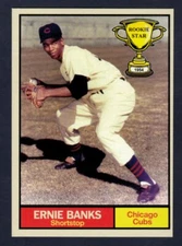 Ernie Banks '54 Chicago Cubs Rookie Stars #12 by Monarch Corona / NM+ cond.