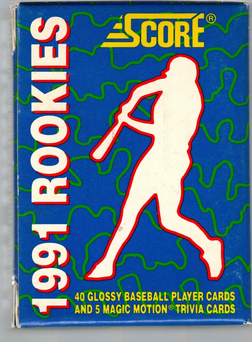 1991 Score Rookies Baseball Complete Boxed Set 1 - 40 | eBay