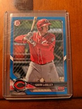 2018 Bowman Paper Prospects Gavin Lavalley Blue Parallel /150 Reds Cincinnati