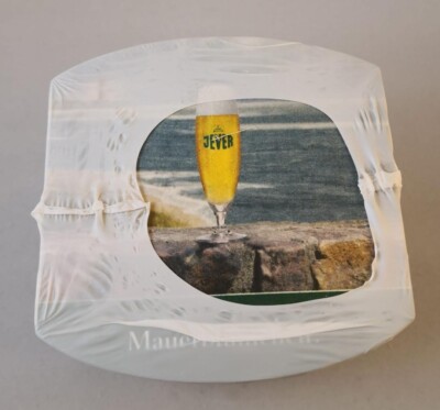 Jever Bierdeckel,  2 x 60 Untersetzer, Mauerblümchen, Bar, Gastro, 2 Stk, Neu