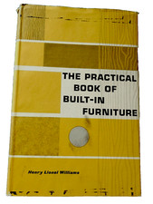 1959 THE PRACTICAL BOOK OF BUILT-IN FURNITURE Henry L Williams HCDJ Pull-Outs