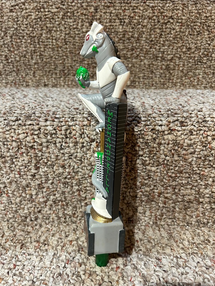 Beer Tap Handle Nola Mechahopzilla Beer Tap Handle Figural Godzilla Tap