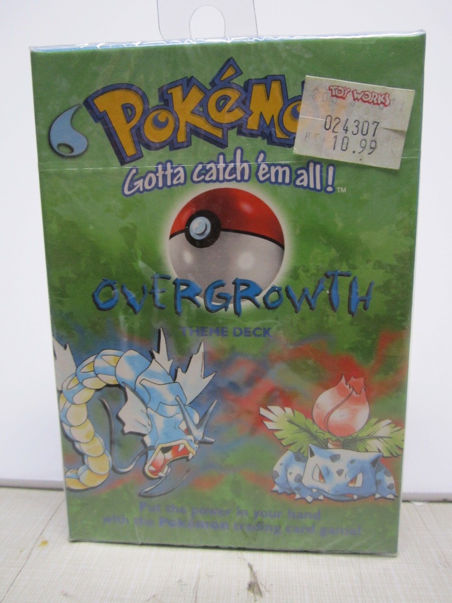 ポケモンカード　US版テーマデッキ「OVERGROWTH」 Wizards of the Coast 1999 Pokemon Overgrowth Theme Deck for sale