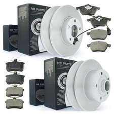 4 Bremsscheiben + Bremsbeläge vorne hinten für Audi A4 B5 1.8 bis Fgst 8DV054061