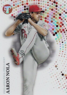 AARON NOLA TOPPS PRISTINE REFRACTOR PHILADELPHIA PHILLIES #98 2022 22