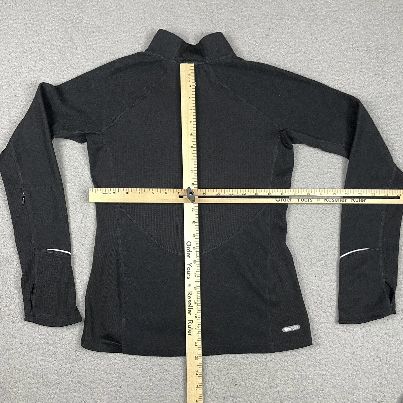 north-face flight series fleece thumb loops zip jacket