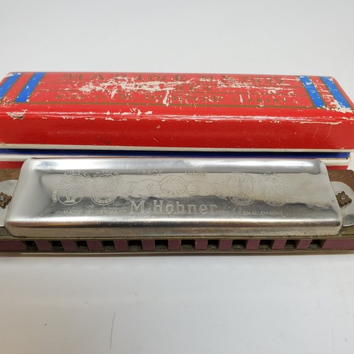 Hohner Harmonica Key of C Marine Band with Case (Made in Germany) - Picture 2 of 8