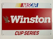 NASCAR - Winston Cup Racing Sign - Daytona Speedway - Metal Sign Wall Art