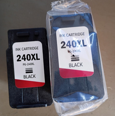 Skyink 240 XL Ink cartridge. For Cannon Printer.  2 black cartridges in box.