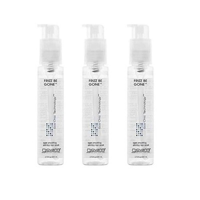 GIOVANNI Eco Chic Frizz Be Gone, 2.75 oz. Super Smoothing Anti Clear 
