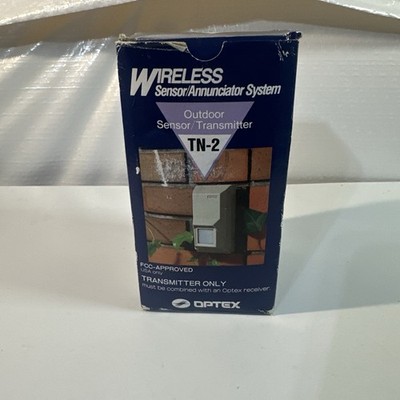 Optex TN-2 Wireless Sensor Annunciator System Outdoor Sensor Transmitter NEW