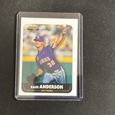 Sports Illustrated for Kids Kade Anderson LSU Tigers Baseball Card #1198