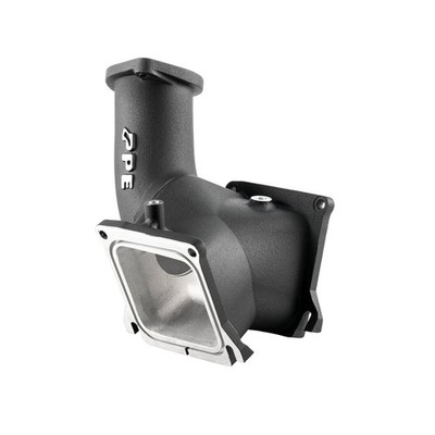 PPE Black High-Flow Intake Bridge Manifold For 2004.5 2005 GM 6.6L Duramax LLY