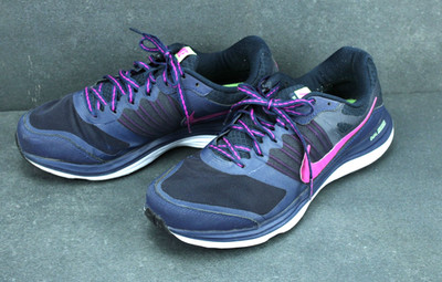 Nike Dual Fusion X Damen Sneaker Sportschuhe Gr. 41 blau pink Running S160