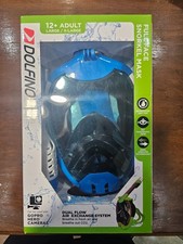 Dolfino Full Face Snorkel Mask - Large / X-Large Age 12-Adult