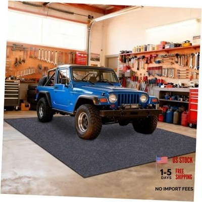 Garage Floor Mat，Protect Garage Shop Floor Surface，Floor 60''L x 36''W x 0.2''Th