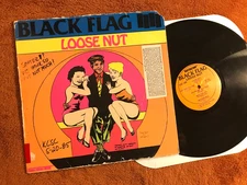 BLACK FLAG Loose Nut 1985 OG Vinyl LP SST 035 1st Press Kdisc PUNK Henry Rollins